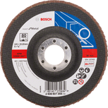 Bosch金屬專用砂布輪 X551 Expert 125mm 80目。